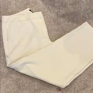 White Ann Taylor slacks